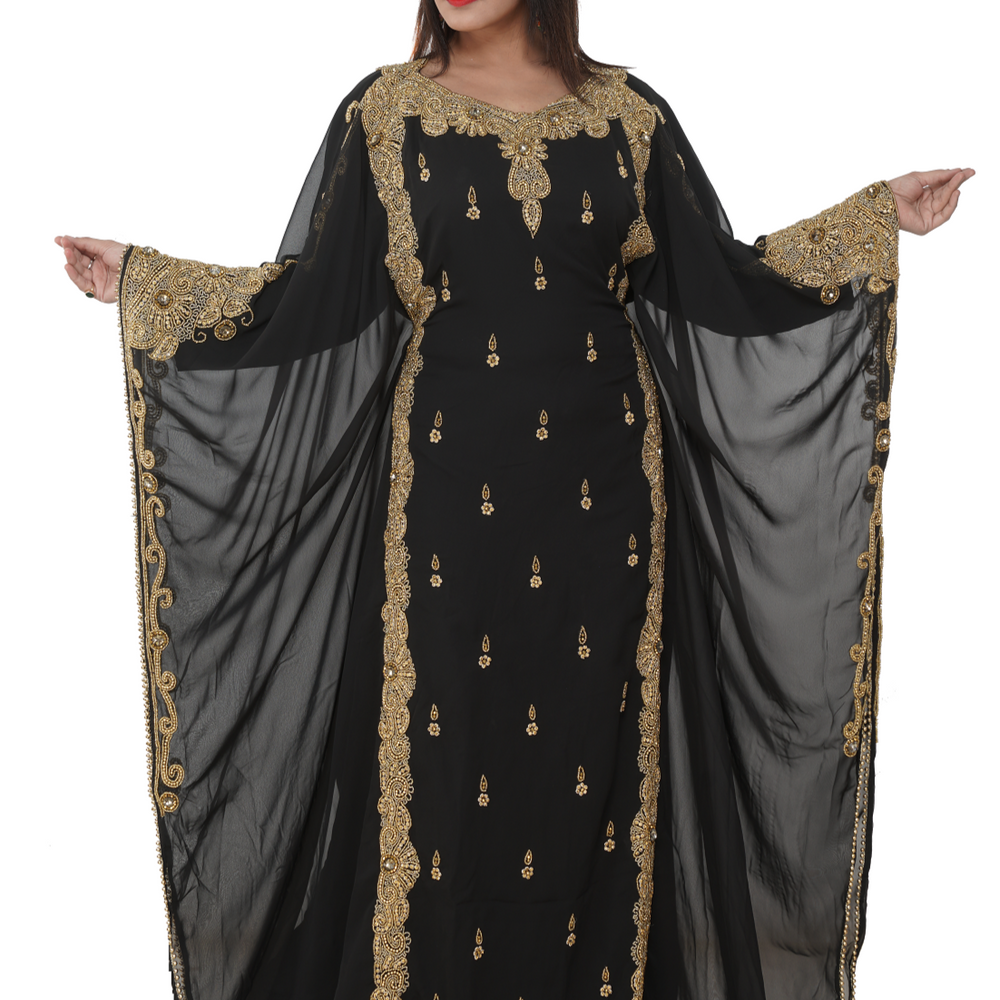 Customized Kaftan Dress For Mother of Bride - Maxim Creation