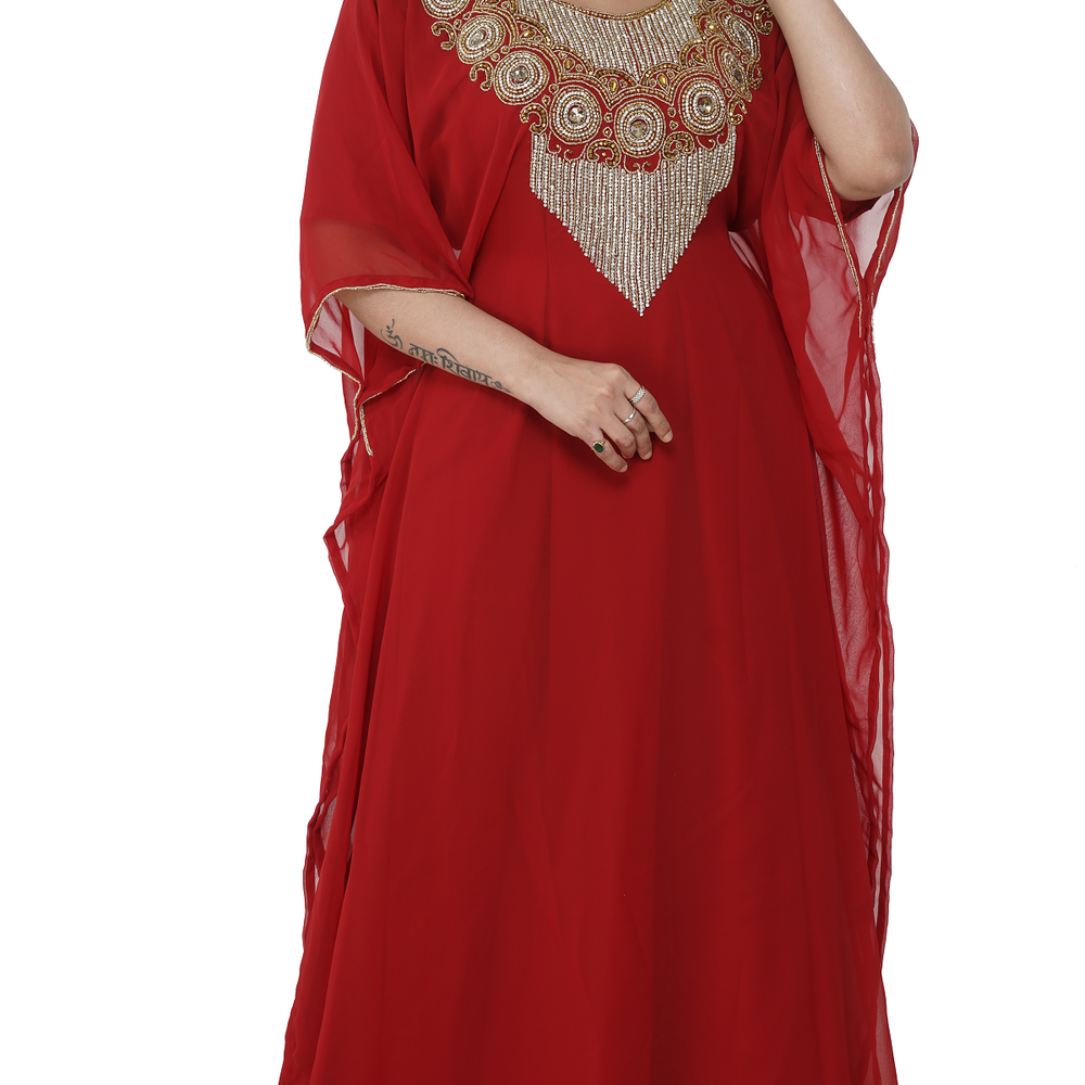 
                  
                    Casual Poncho Gown Maxi Dress - Maxim Creation
                  
                