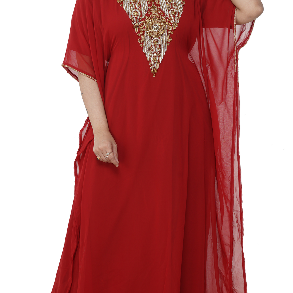 Farasha Gown Beach Kaftan Dress - Maxim Creation