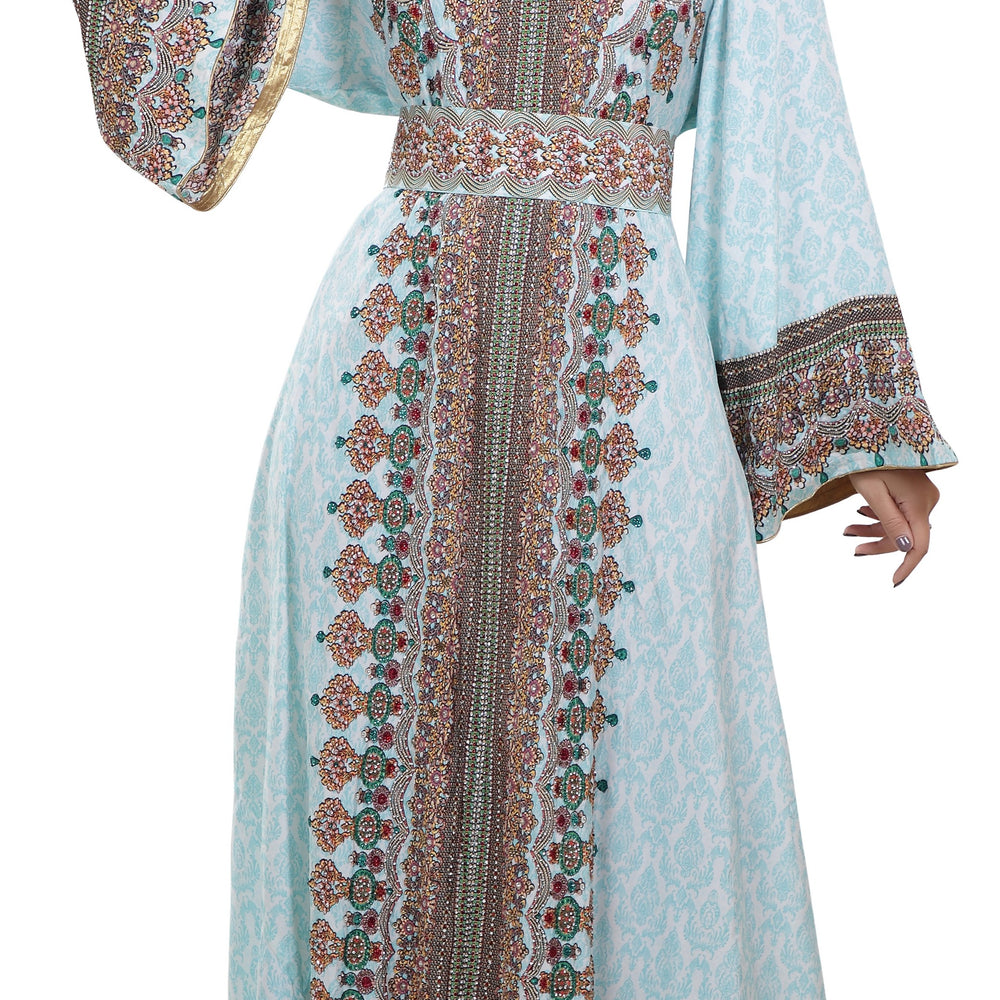 
                  
                    Customized Digital Kaftan With Mix Embroidery - Maxim Creation
                  
                