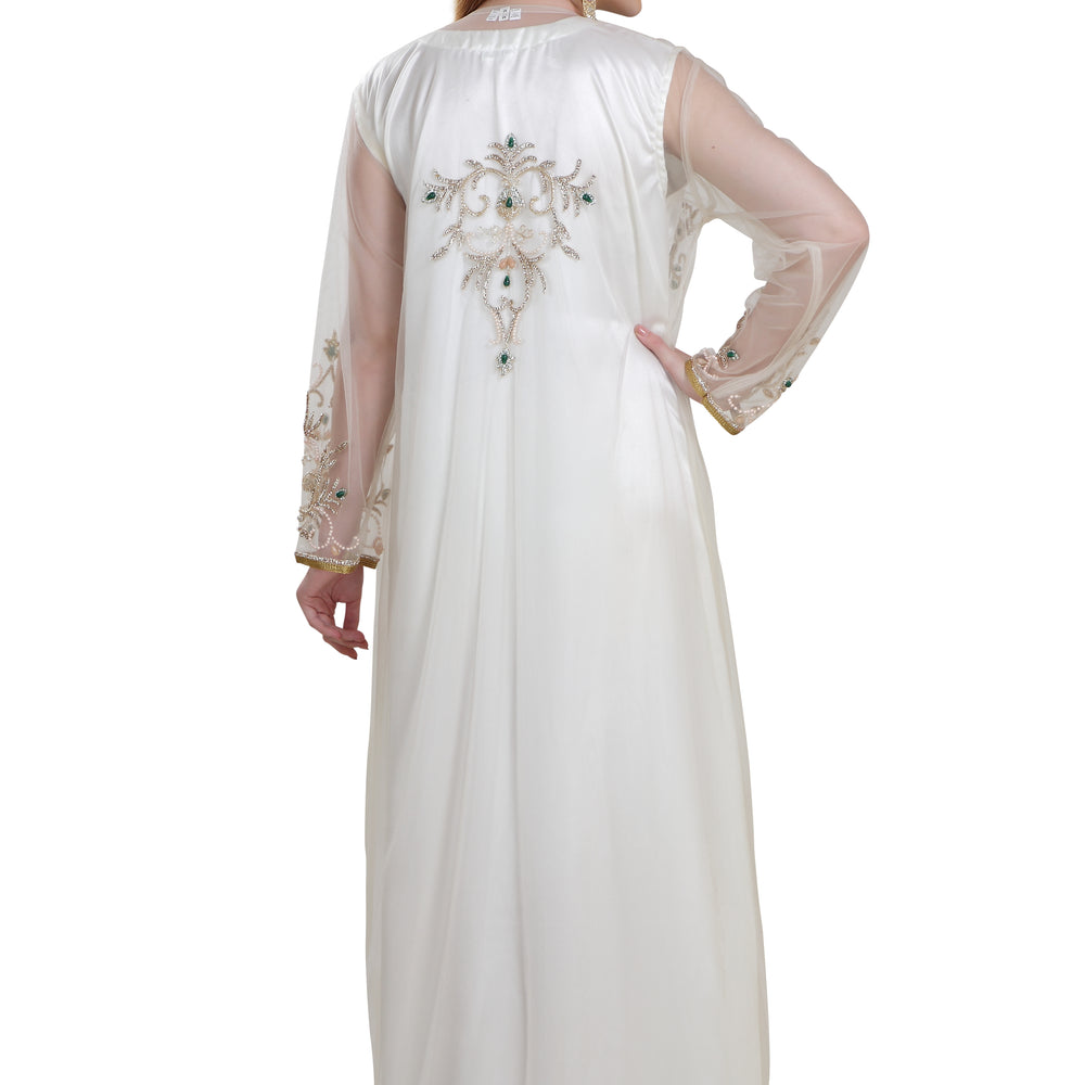 
                  
                    Persian Djellaba Embroidered Kaftan - Maxim Creation
                  
                