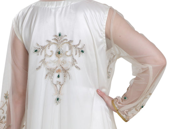 Persian Djellaba Embroidered Kaftan - Maxim Creation