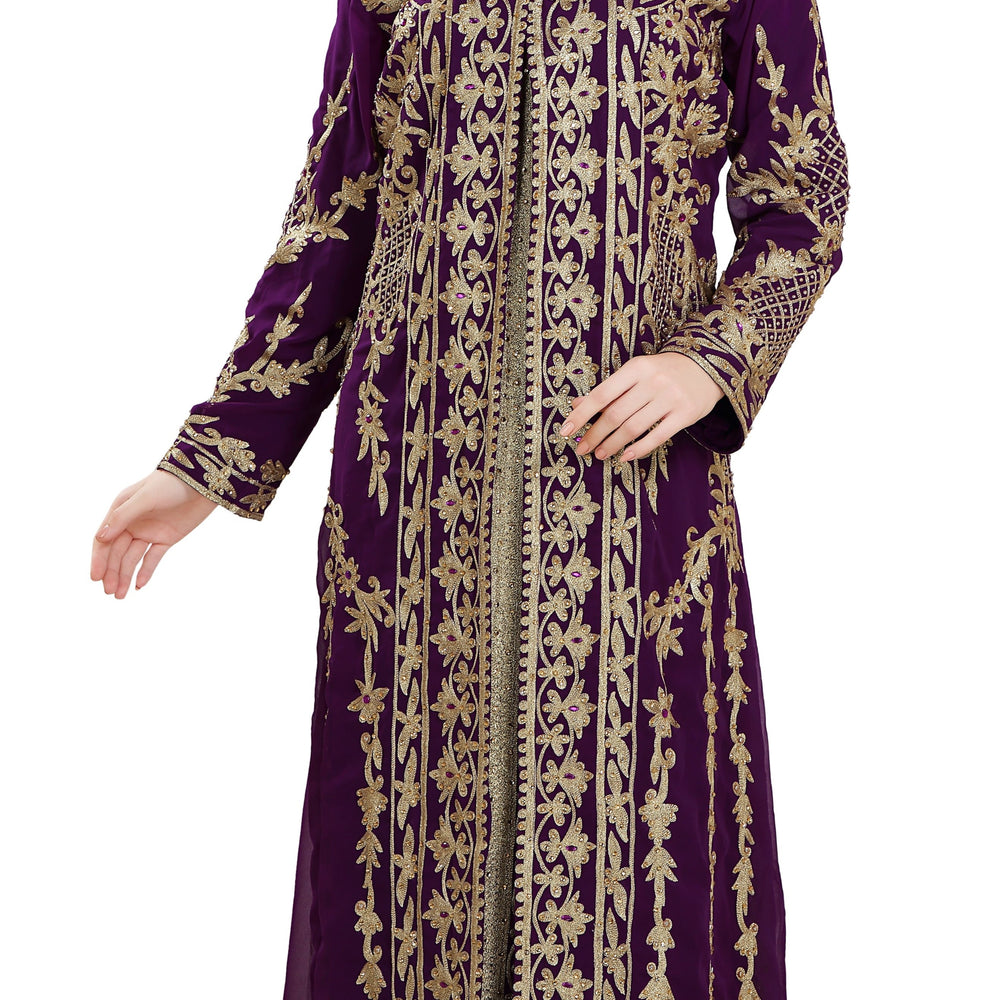 
                  
                    Arabian Gown Designer Caftan - Maxim Creation
                  
                