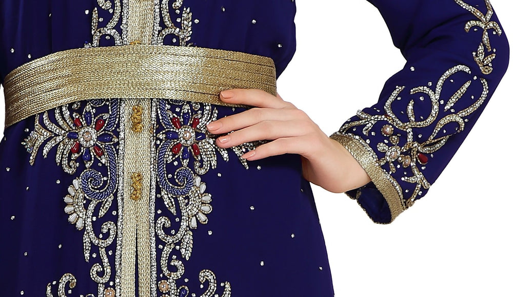
                  
                    Persian Abaya Designer Kaftan Dress - Maxim Creation
                  
                