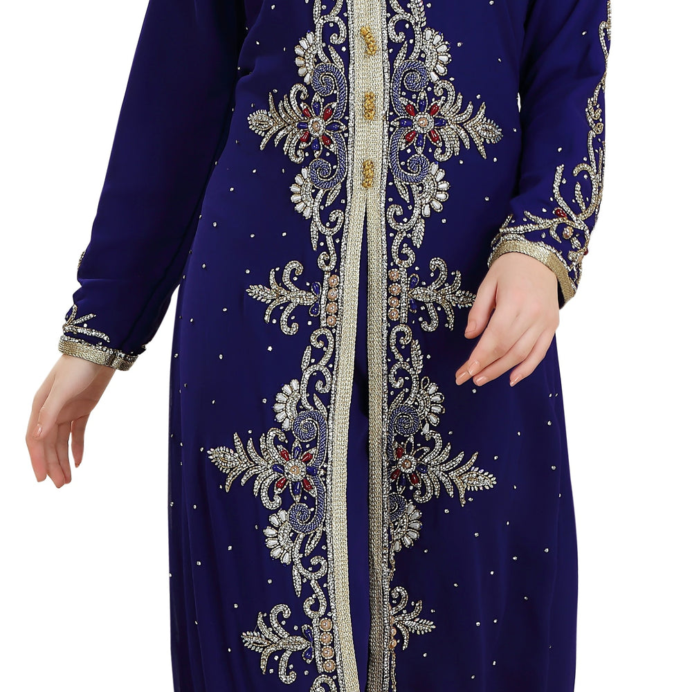 
                  
                    Persian Abaya Designer Kaftan Dress - Maxim Creation
                  
                
