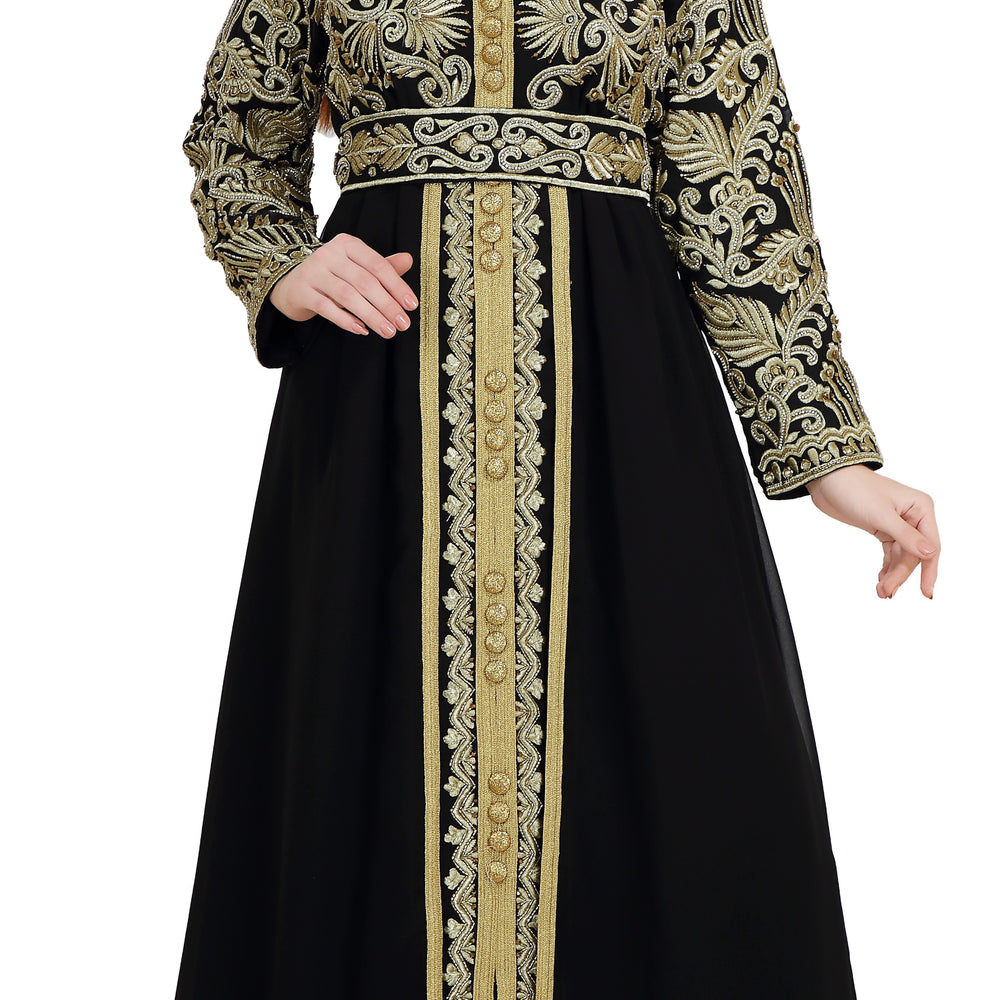 
                  
                    Kaftan Gown TeaParty Dress - Maxim Creation
                  
                