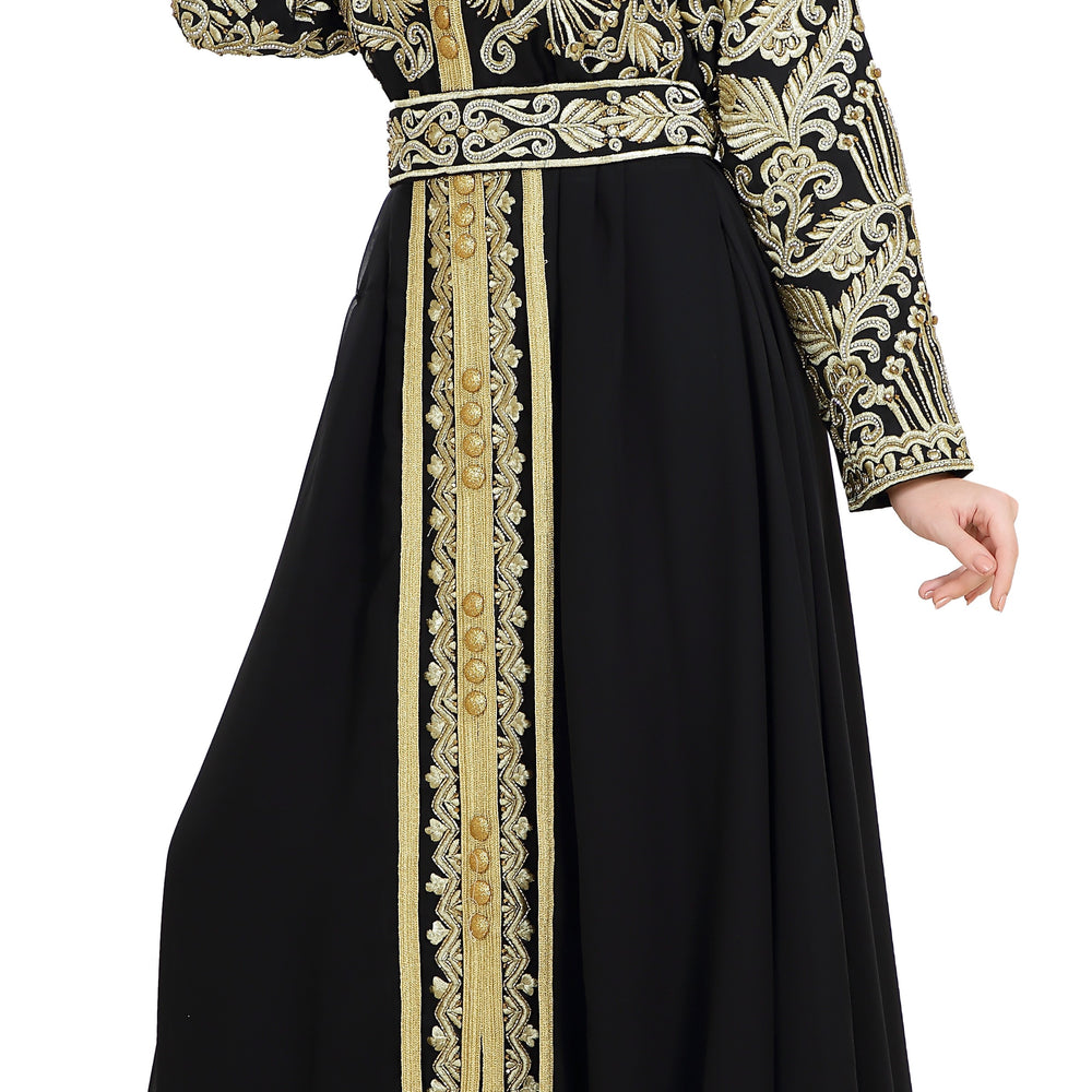 
                  
                    Kaftan Gown TeaParty Dress - Maxim Creation
                  
                