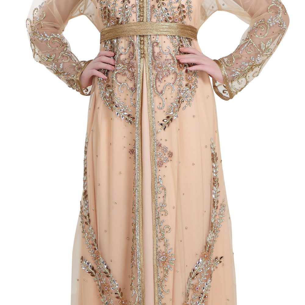 Modern Jalabiya Designer Kaftan - Maxim Creation