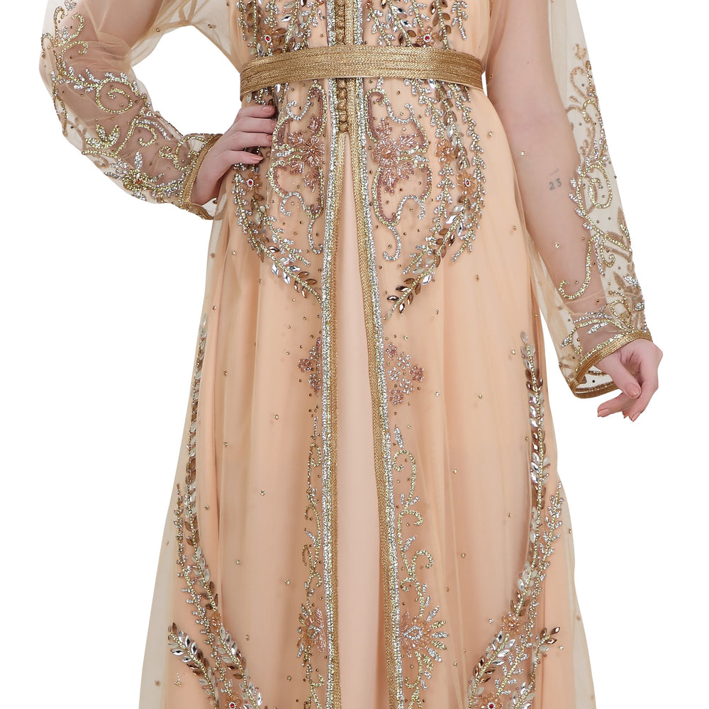 
                  
                    Modern Jalabiya Designer Kaftan - Maxim Creation
                  
                