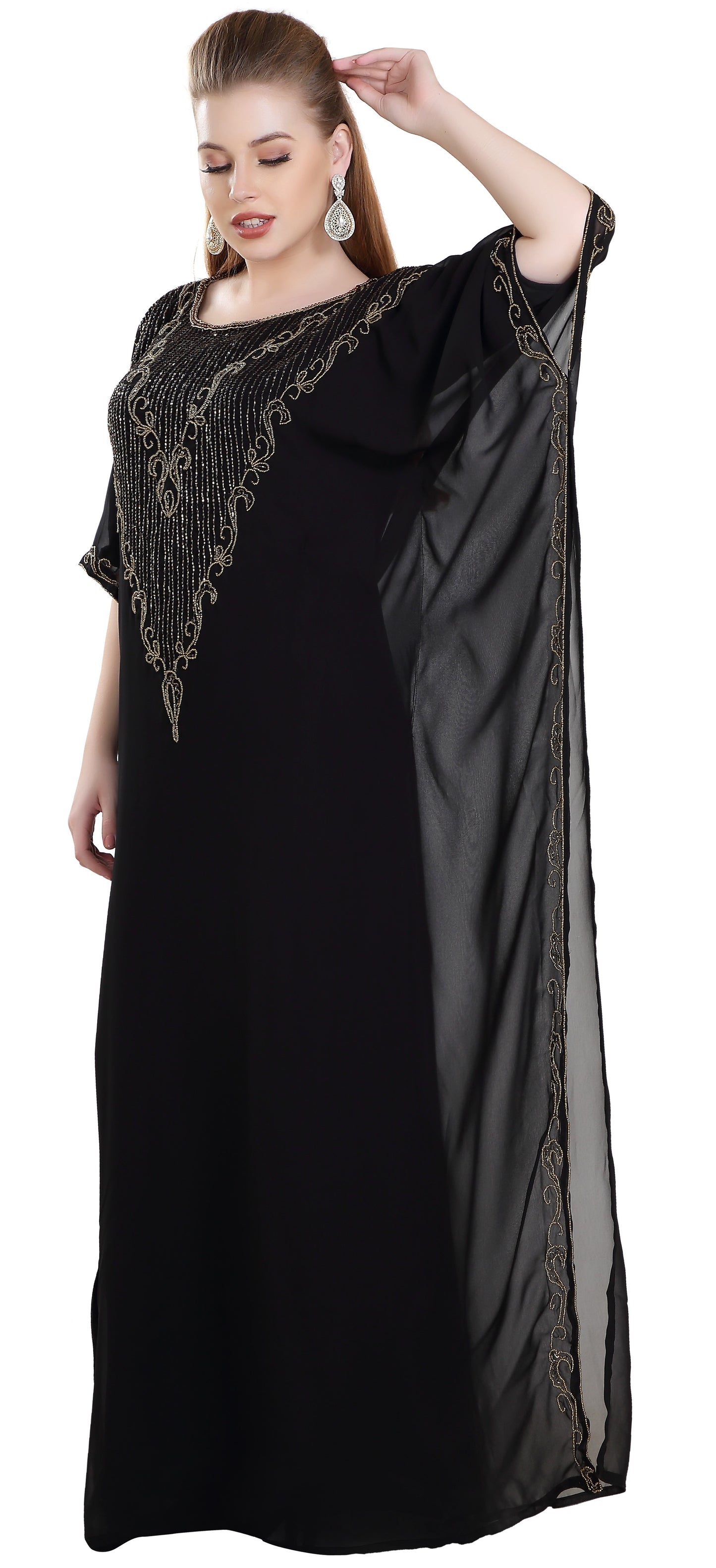 Arabian Maxi Embroidered Boho - Maxim Creation