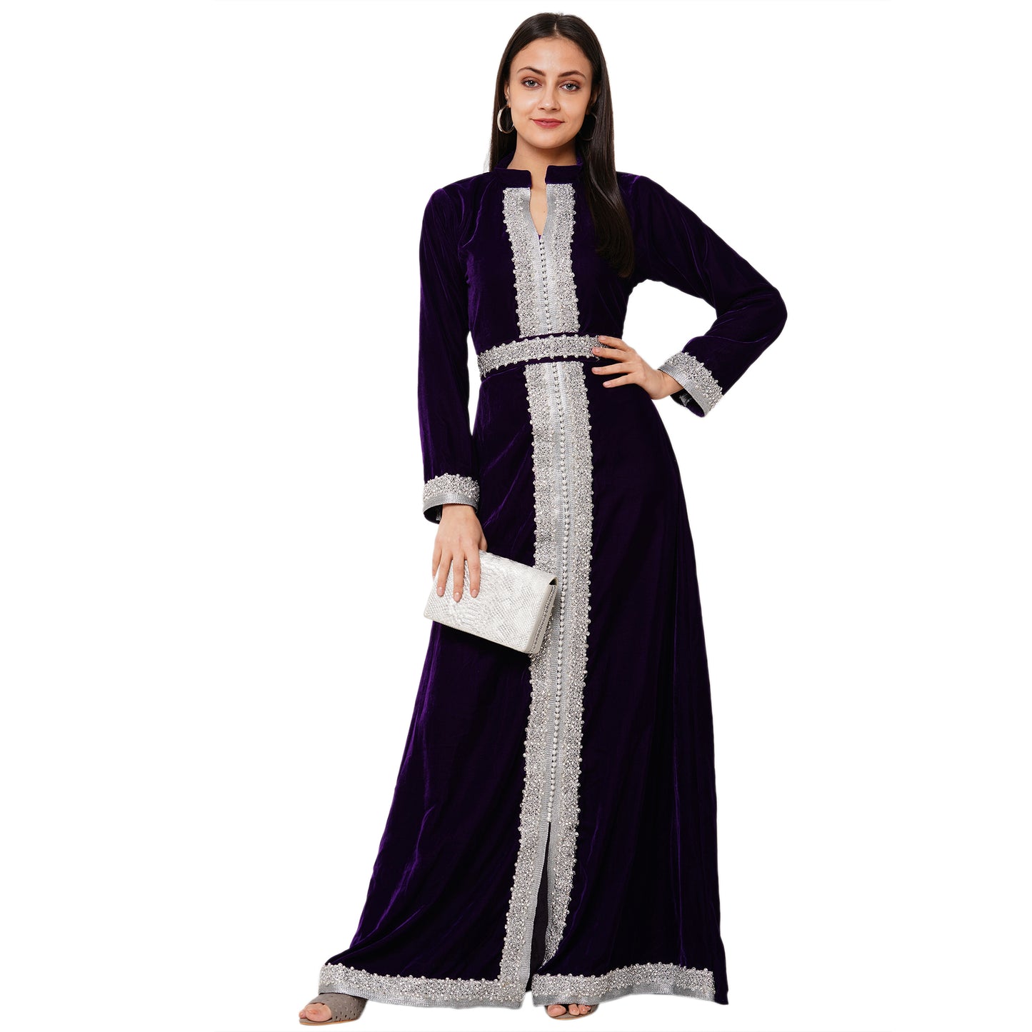 Arabian Kaftan Evening Party Gown - Maxim Creation