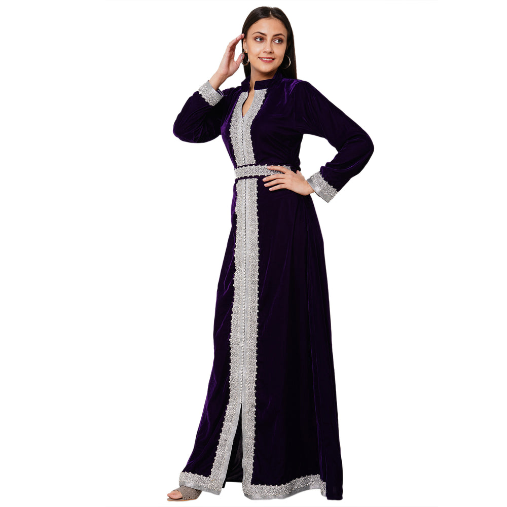 
                  
                    Arabian Kaftan Evening Party Gown - Maxim Creation
                  
                