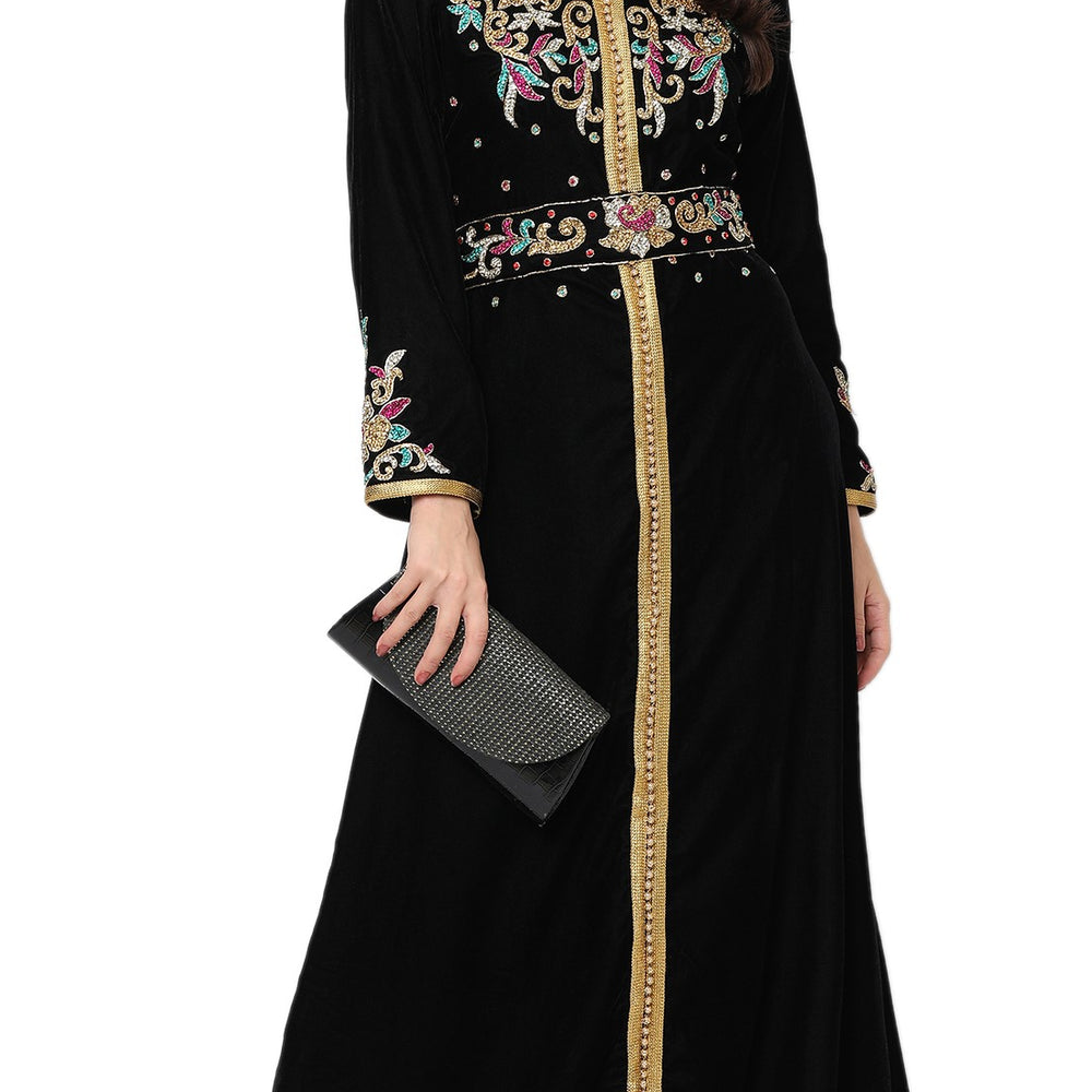 
                  
                    Tailor Made Embroidered Takchita Gown - Maxim Creation
                  
                