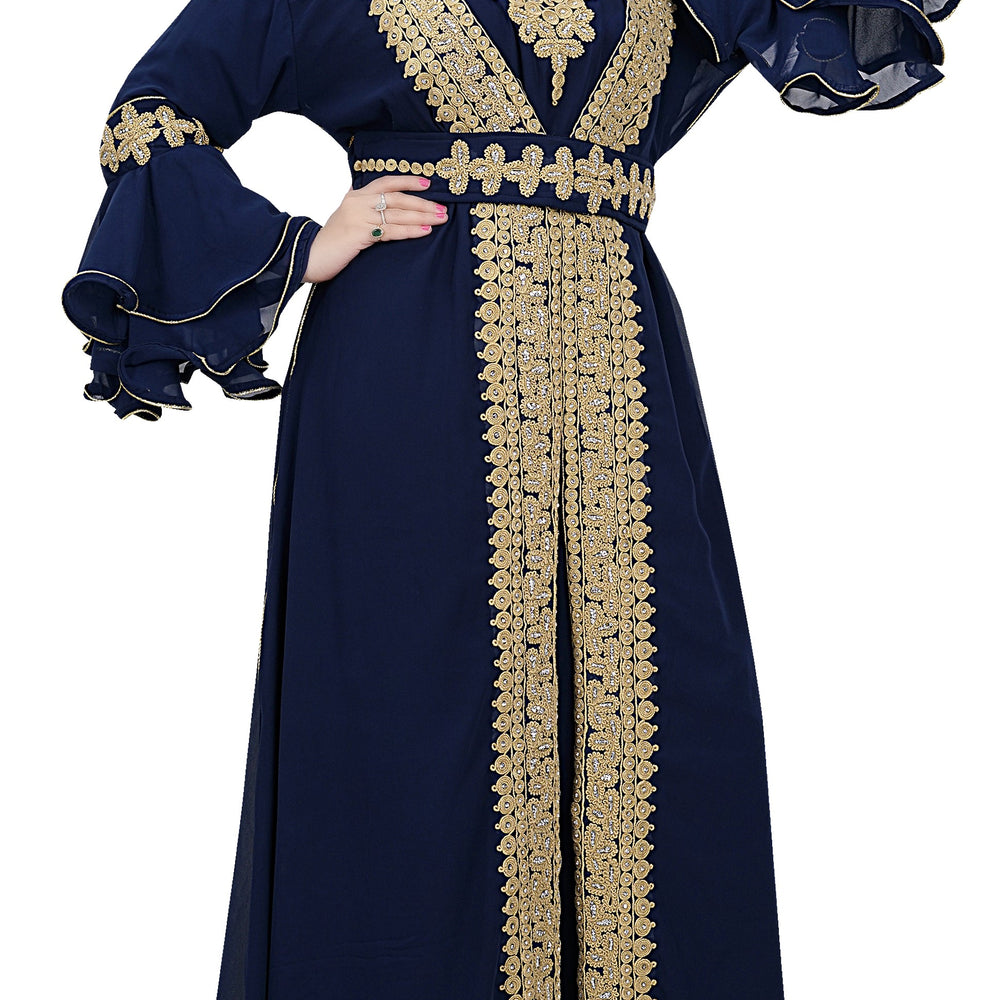 
                  
                    Tailor Made Kaftan Designer Abaya - Maxim Creation
                  
                