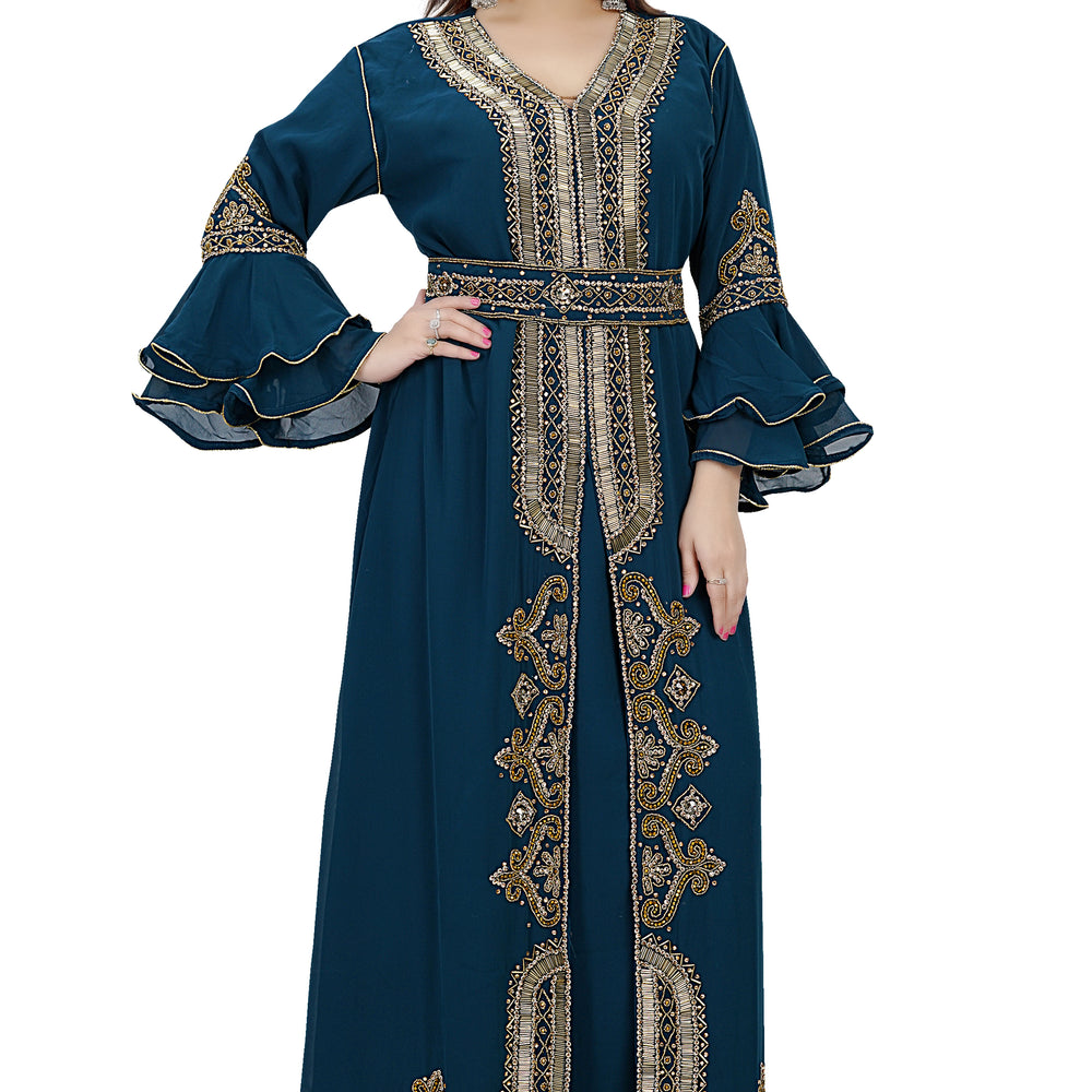 
                  
                    Henna Party Arabian Kaftan Dress - Maxim Creation
                  
                