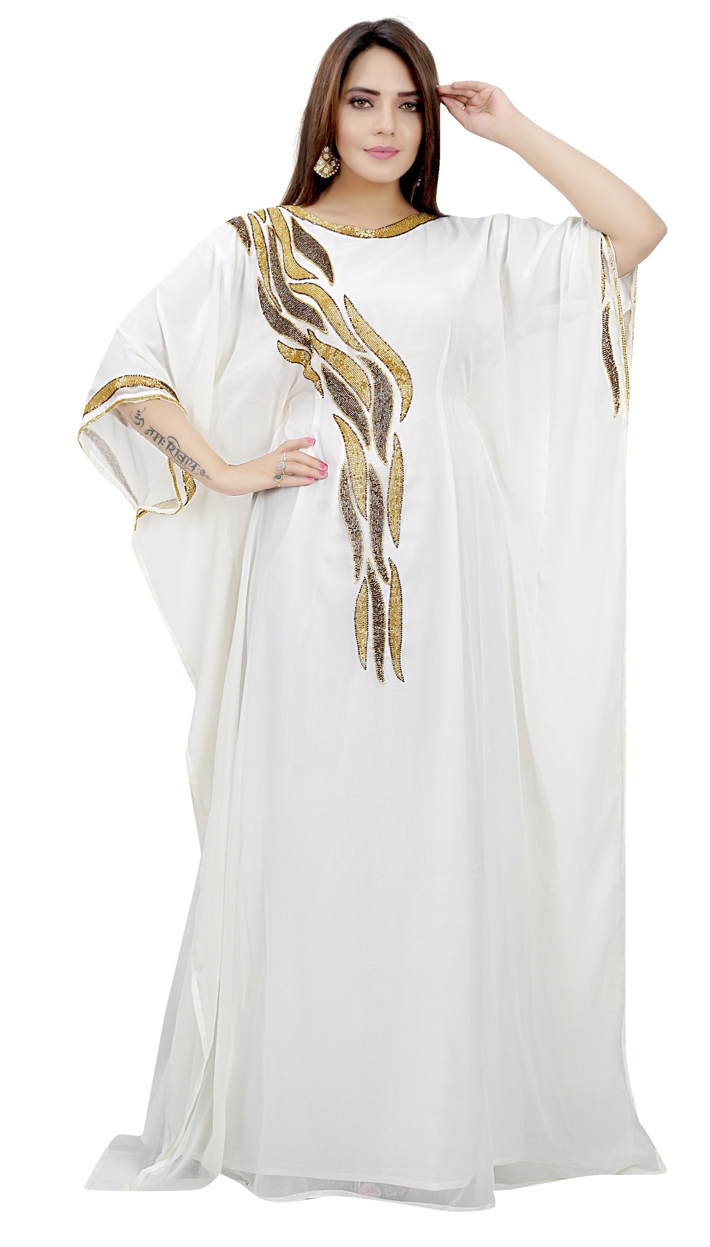 Beach Caftan Casual Maxi Dress - Maxim Creation