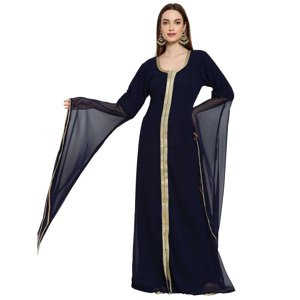
                  
                    Designer Gown Cocktail Party Gown - Maxim Creation
                  
                