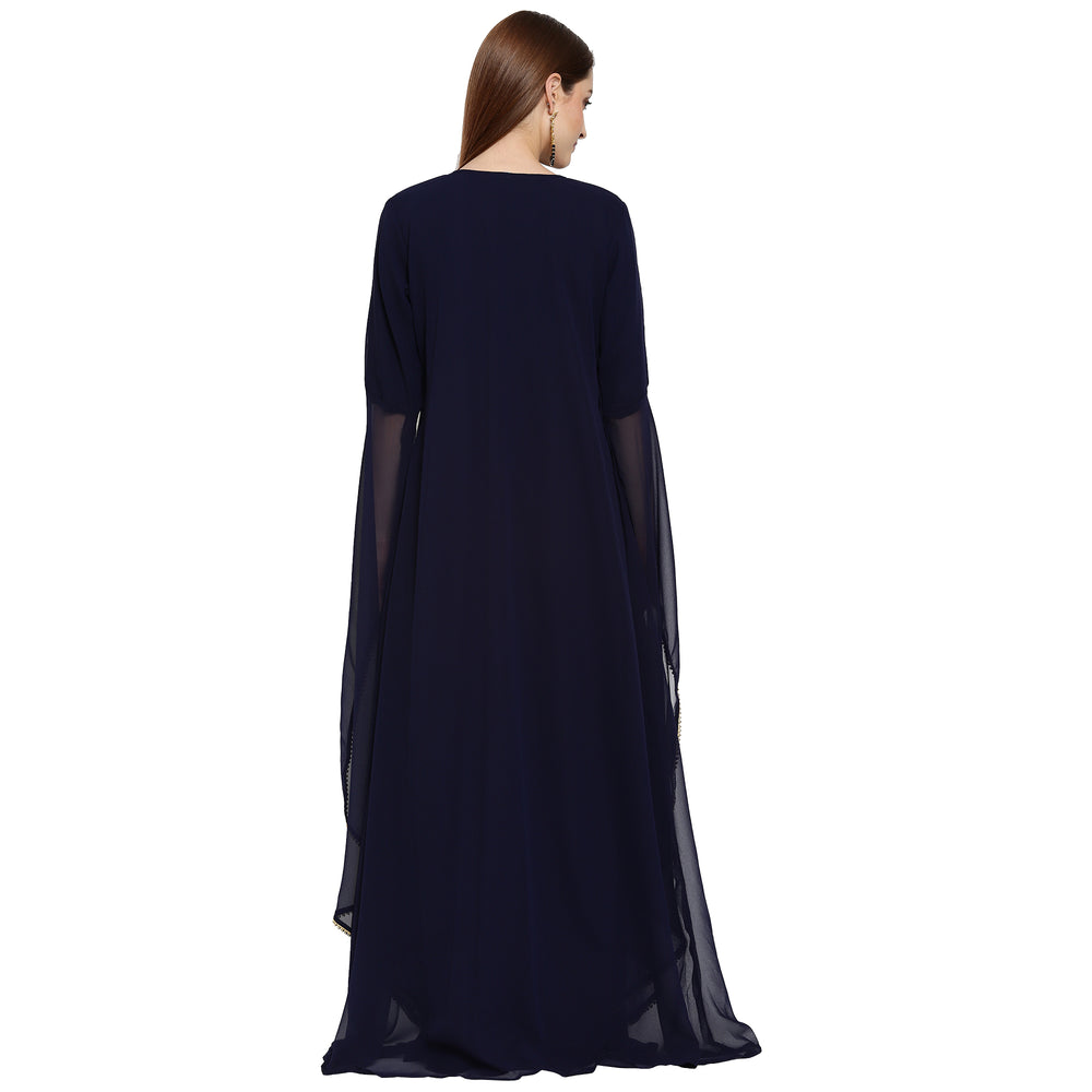 
                  
                    Designer Gown Cocktail Party Gown - Maxim Creation
                  
                