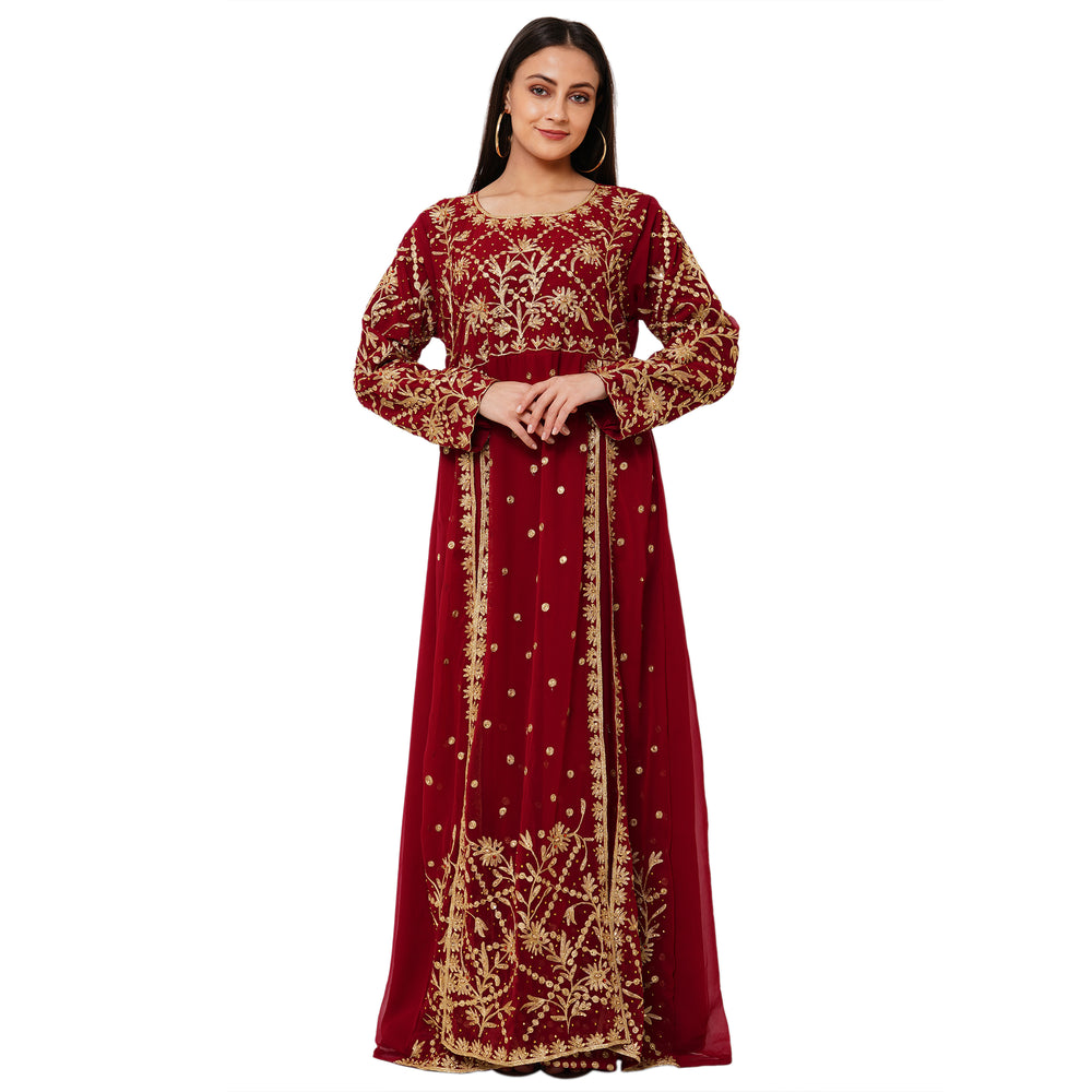 
                  
                    Cocktail Party Arabian Gown - Maxim Creation
                  
                