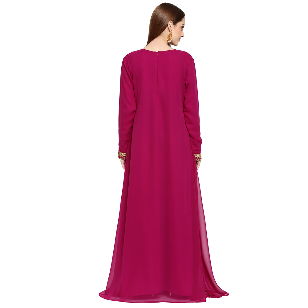 
                  
                    Henna Party Embroidered Maxi Dress - Maxim Creation
                  
                