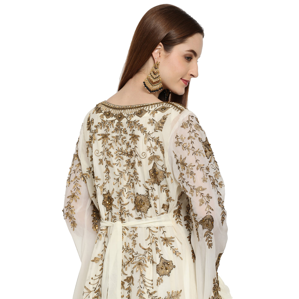 
                  
                    Modern Caftan Cocktail Party Gown - Maxim Creation
                  
                