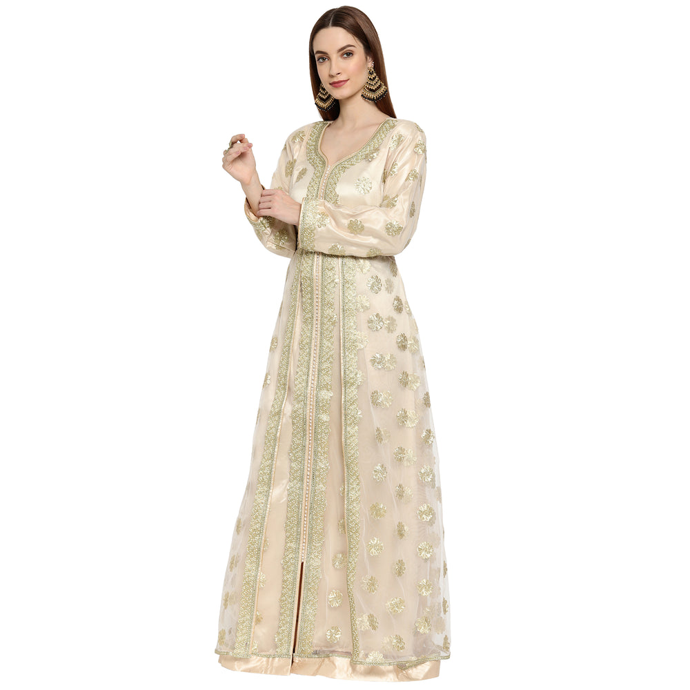 
                  
                    Arabian Djellaba Evening Party Dress - Maxim Creation
                  
                