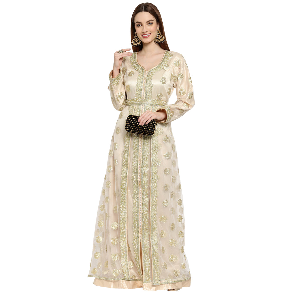 
                  
                    Arabian Djellaba Evening Party Dress - Maxim Creation
                  
                