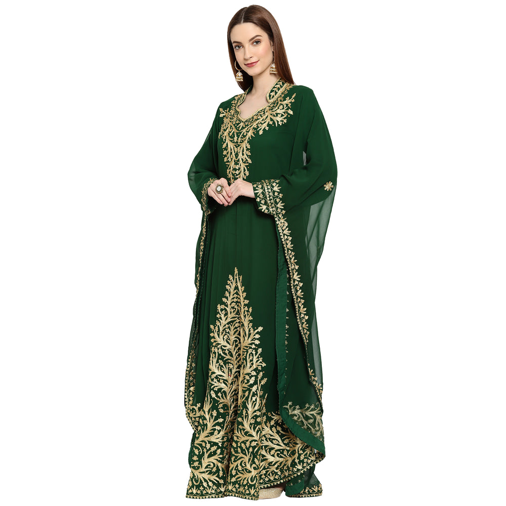
                  
                    Traditional Jalabiya Embroidered Dress - Maxim Creation
                  
                