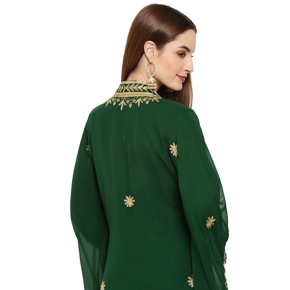 
                  
                    Traditional Jalabiya Embroidered Dress - Maxim Creation
                  
                