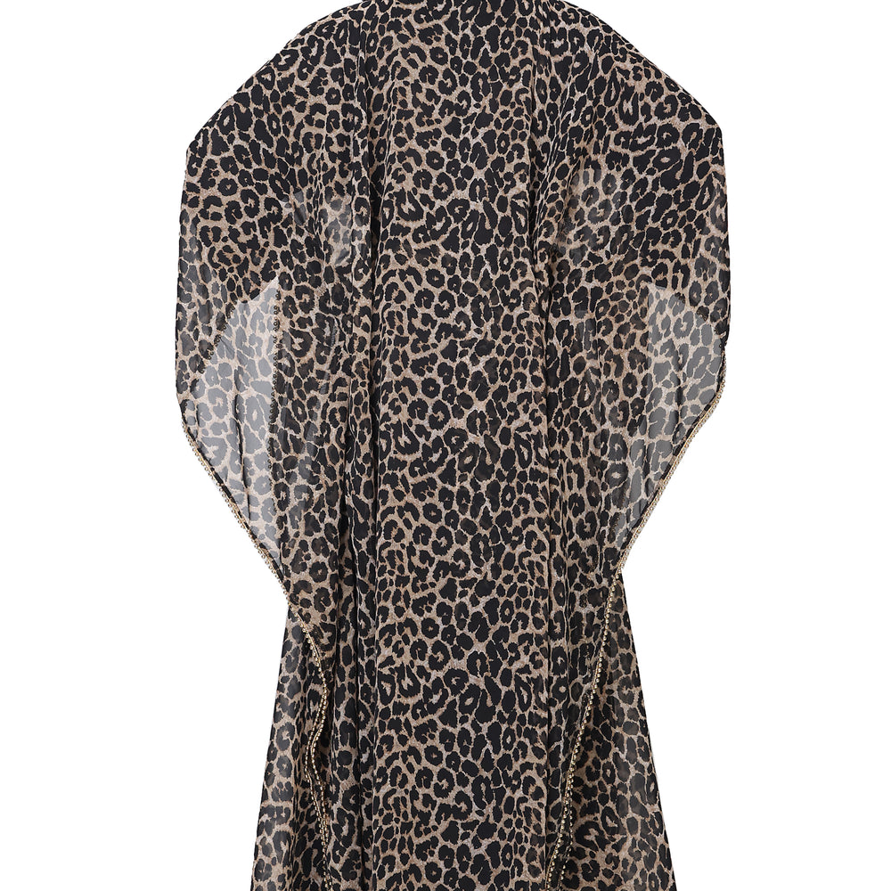
                  
                    Leopard Print Kaftan Embroidery Handcrafted by Maxim Creation - Maxim Creation
                  
                
