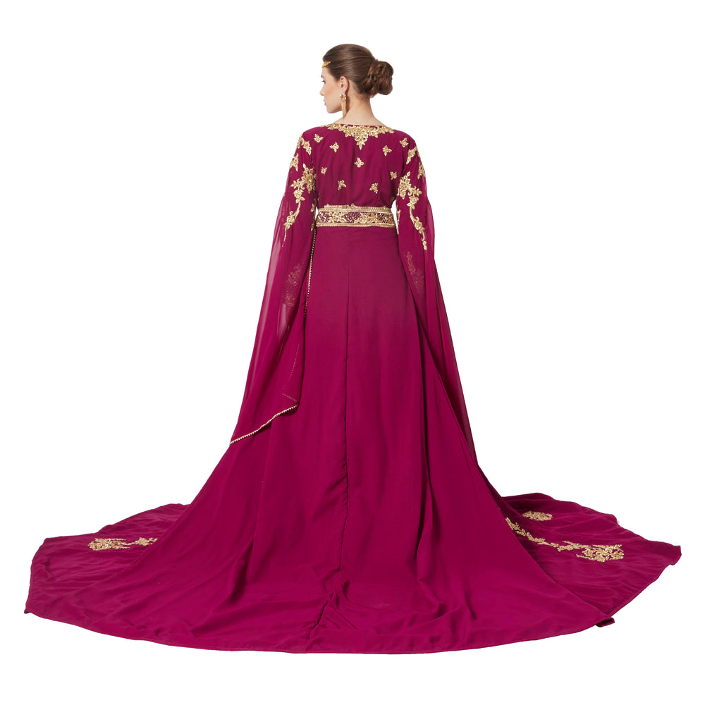
                  
                    Modern Designer Kaftan Wedding Gown - Maxim Creation
                  
                