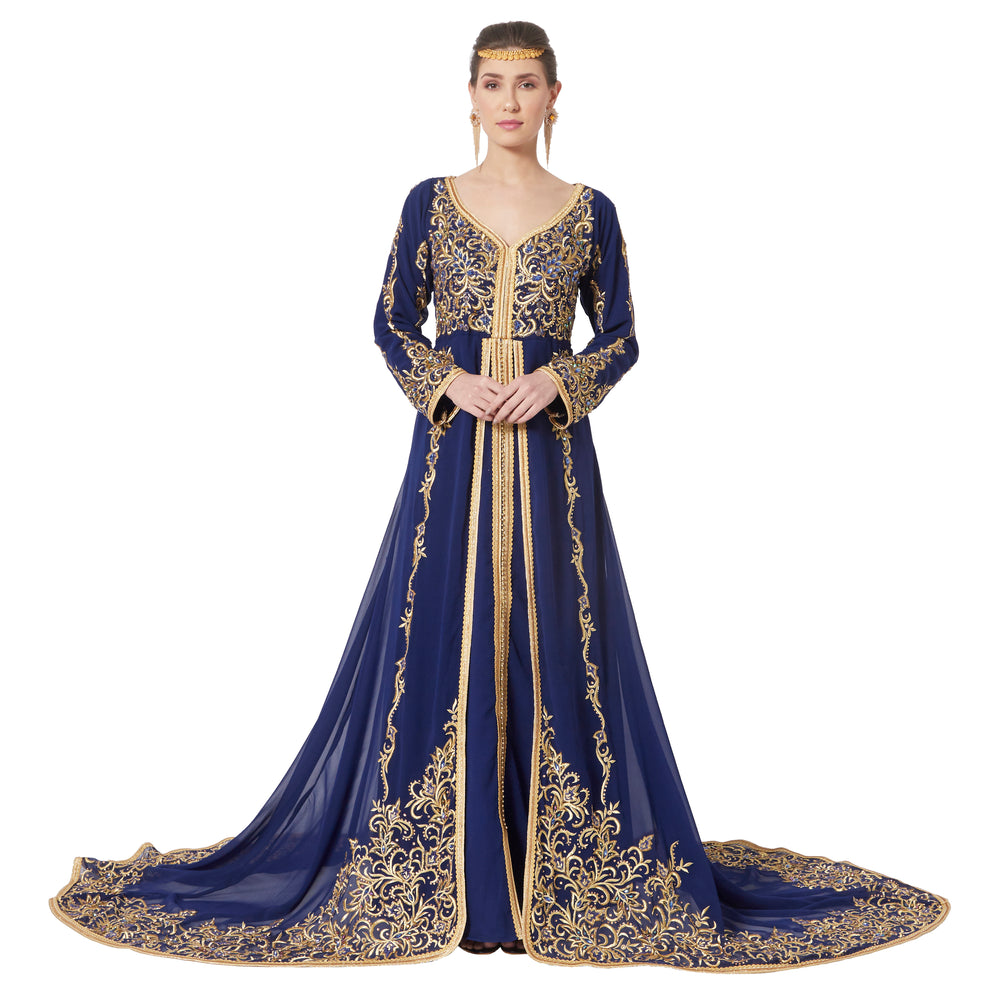 
                  
                    Custom Made Bridal Wedding Gown with Tail / Train - Maxim Creation
                  
                