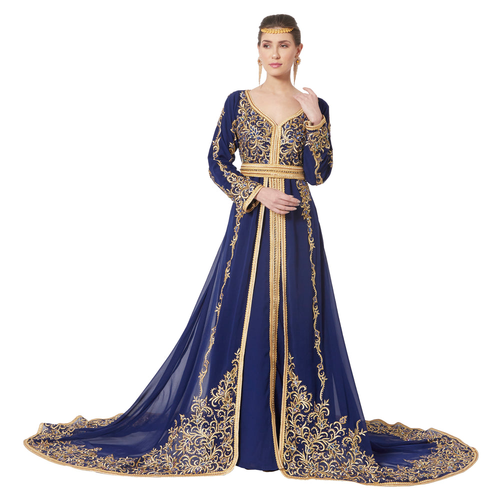 
                  
                    Custom Made Bridal Wedding Gown with Tail / Train - Maxim Creation
                  
                