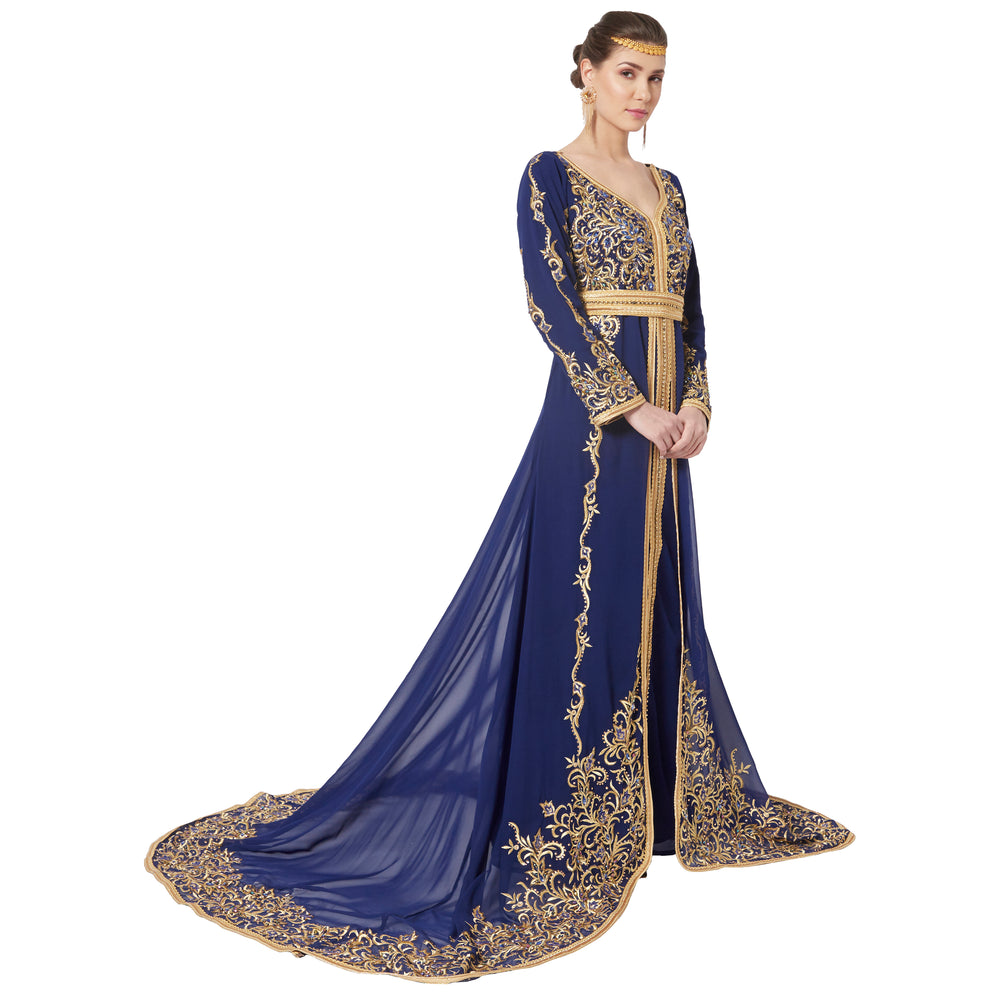 
                  
                    Custom Made Bridal Wedding Gown with Tail / Train - Maxim Creation
                  
                