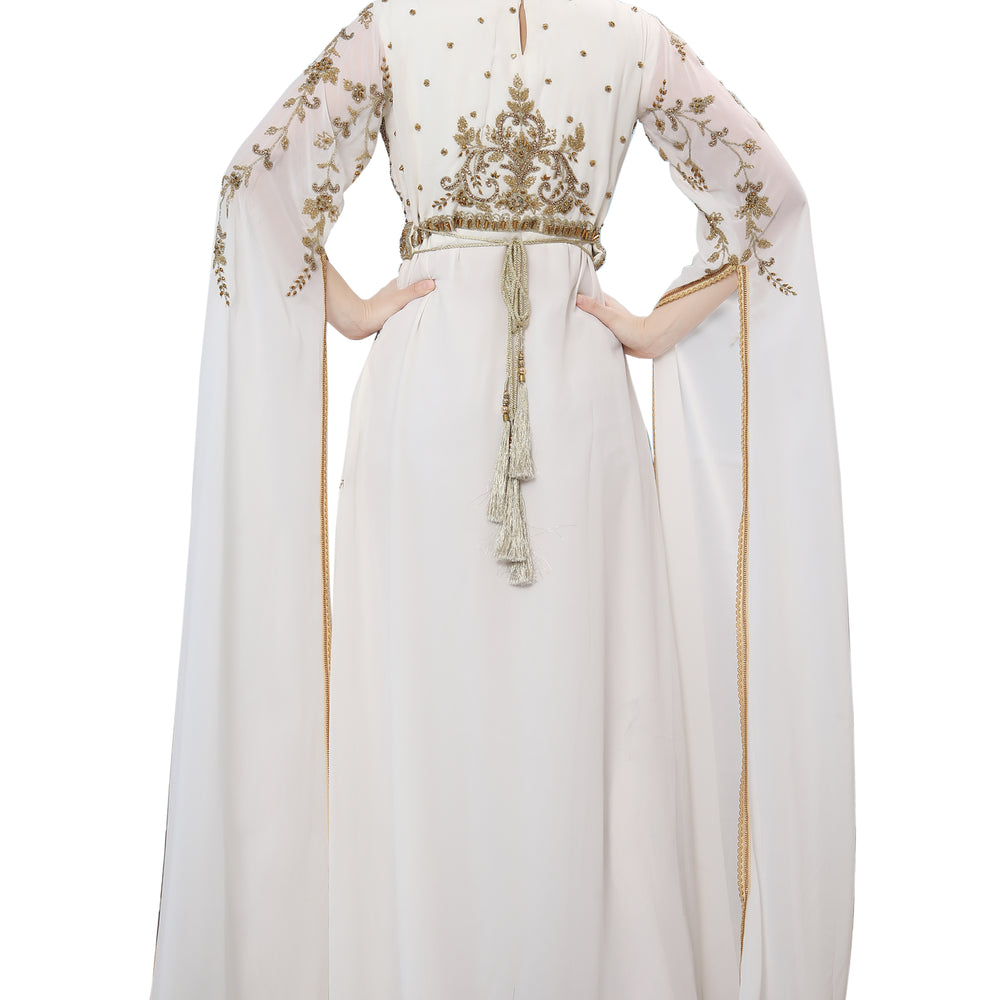 
                  
                    Designer Robe Marriage Embroidery Ball Gown Partywear - Maxim Creation
                  
                