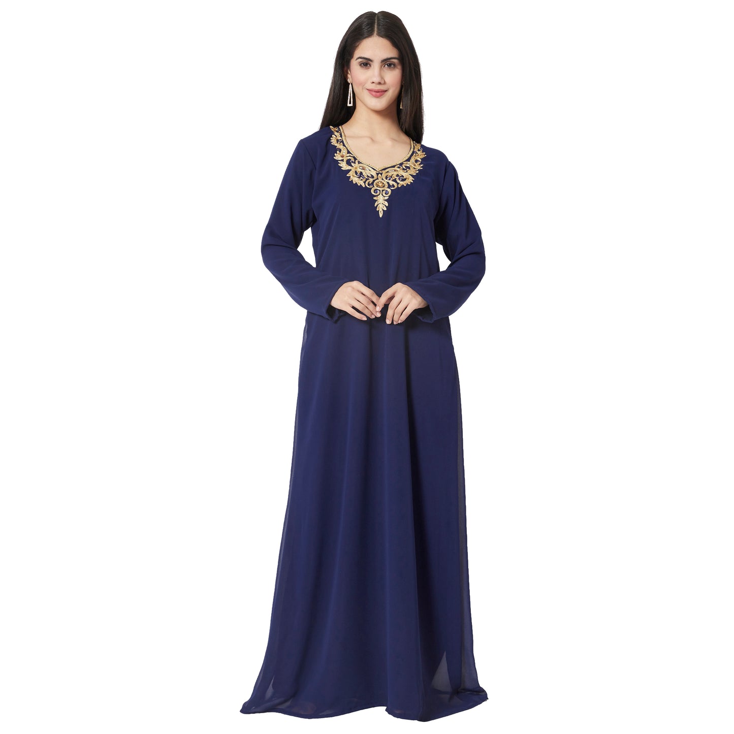 Dubai Kaftan Gown Jasmine Bridesmaid Dress - Maxim Creation