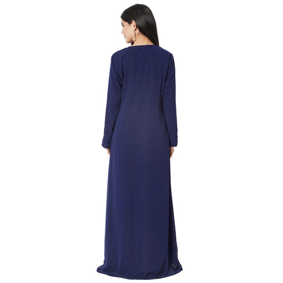 Dubai Kaftan Gown Jasmine Bridesmaid Dress - Maxim Creation