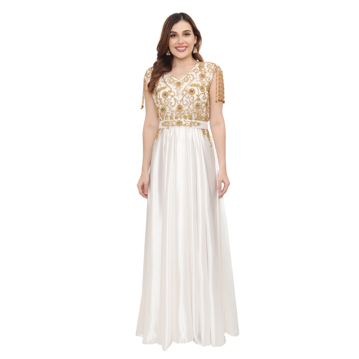 Modern Takchita Moroccan Caftan Party Wear Prom-Dress - Maxim Creation