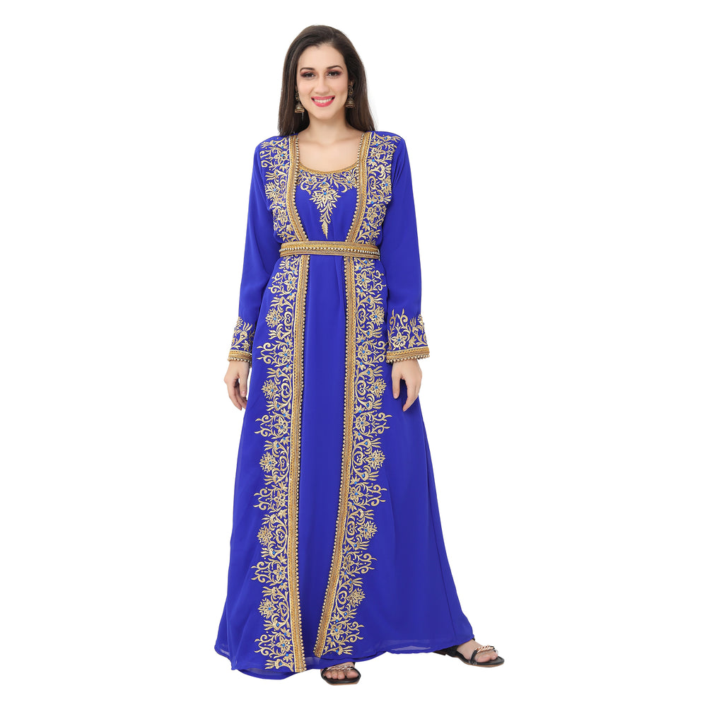 
                  
                    Khaleeji Thobe Jasmine Wedding Gown - Maxim Creation
                  
                