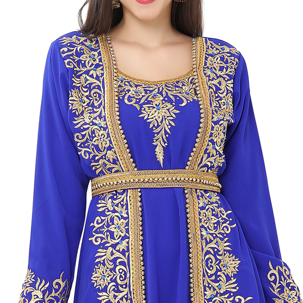 
                  
                    Khaleeji Thobe Jasmine Wedding Gown - Maxim Creation
                  
                