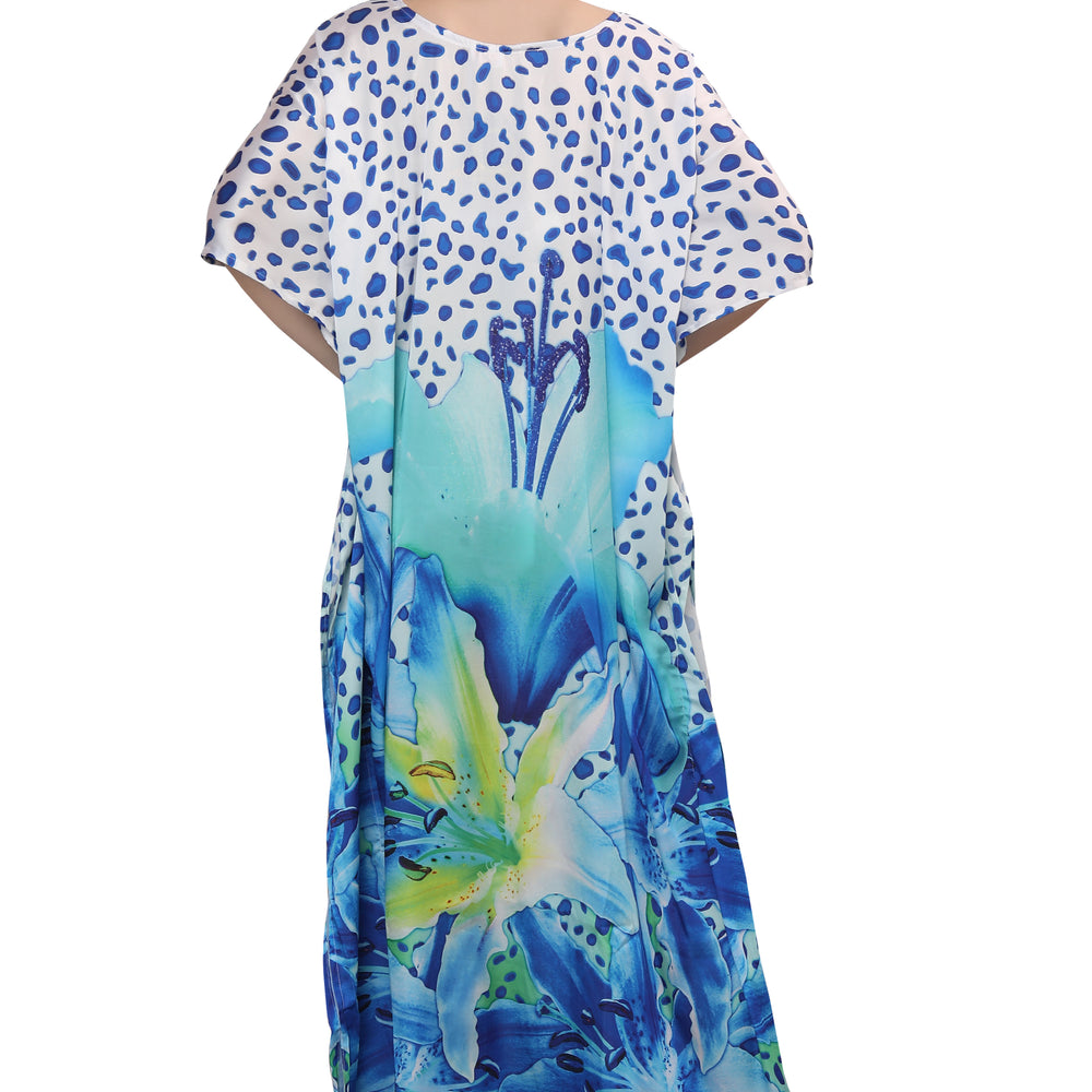 
                  
                    Arabian Dress With Digital kaftan Party Gown - Maxim Creation
                  
                