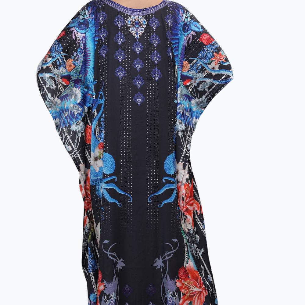 
                  
                    Digital Print Jalabiya Long Maxi Gown - Maxim Creation
                  
                
