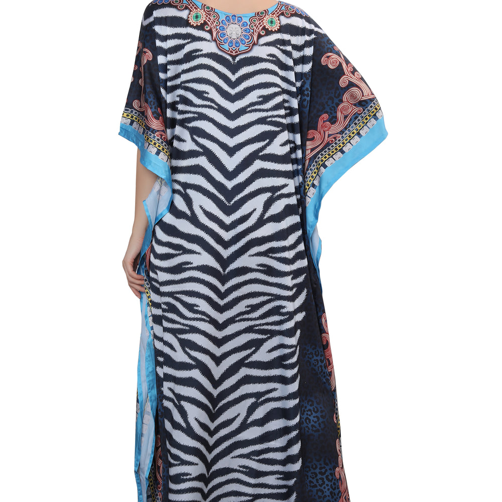 
                  
                    Dubai Kaftan Digital Printed Long Maxi Dress - Maxim Creation
                  
                