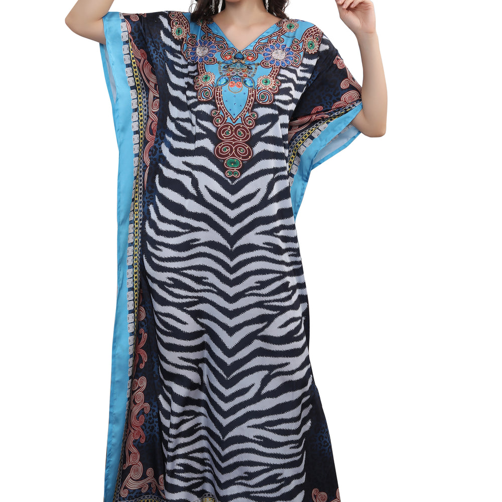 
                  
                    Dubai Kaftan Digital Printed Long Maxi Dress - Maxim Creation
                  
                