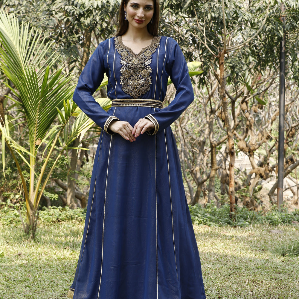 
                  
                    Arabian Wedding Gown Thobe Caftan Dress
                  
                