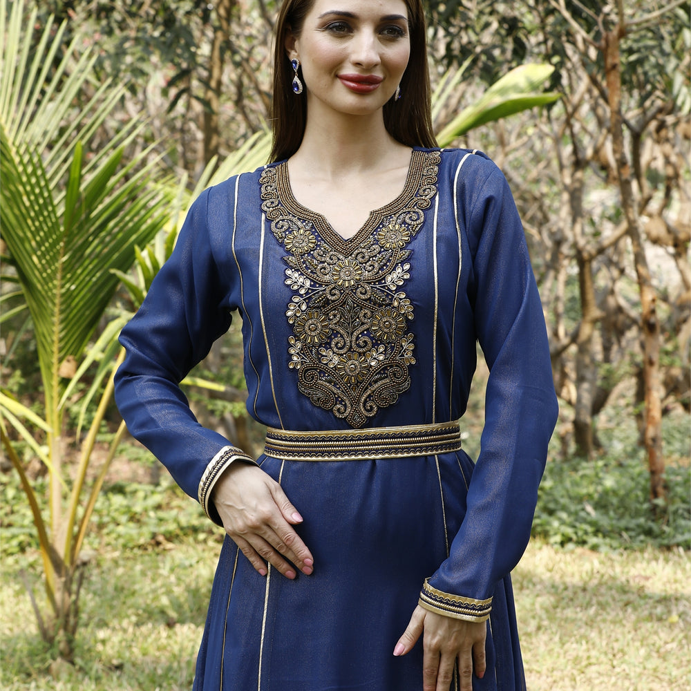 
                  
                    Arabian Wedding Gown Thobe Caftan Dress
                  
                