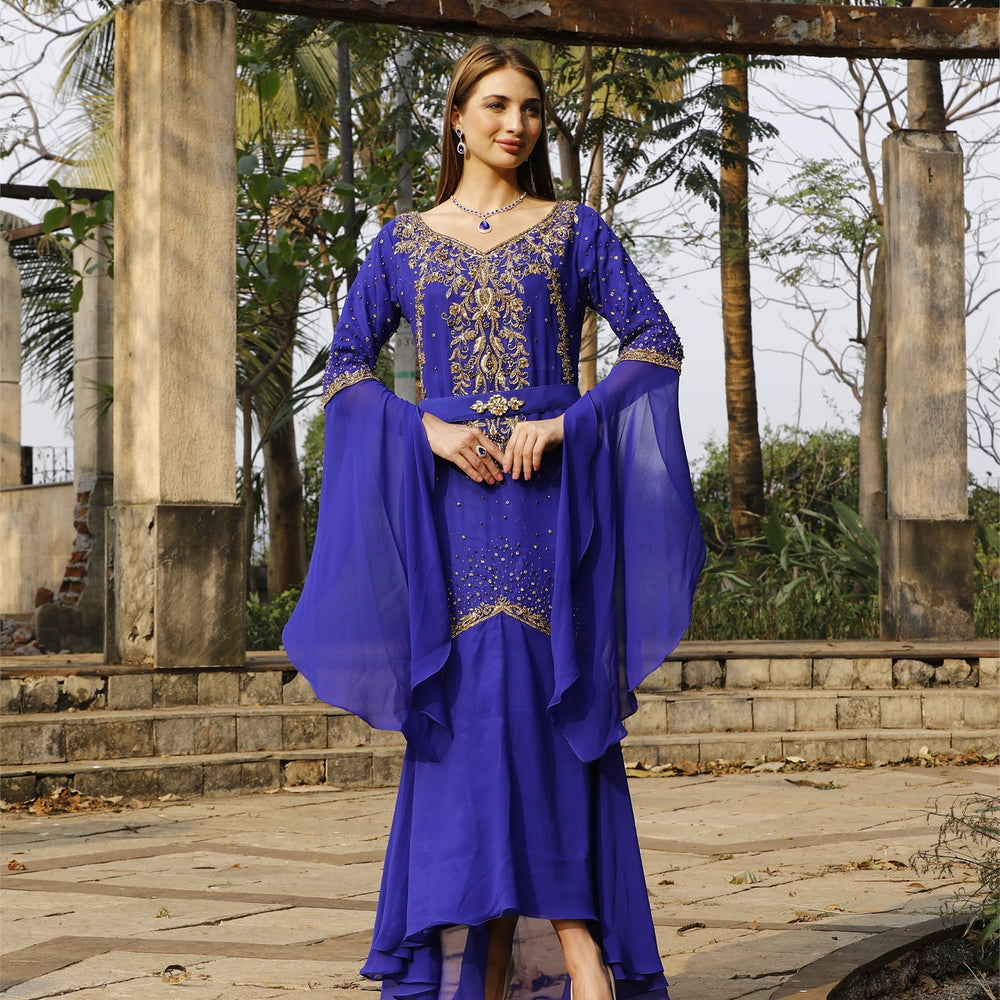 
                  
                    Designer Algerian Caftan Mermaid Wedding Gown
                  
                