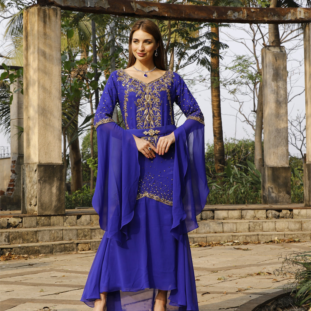 
                  
                    Designer Algerian Caftan Mermaid Wedding Gown
                  
                