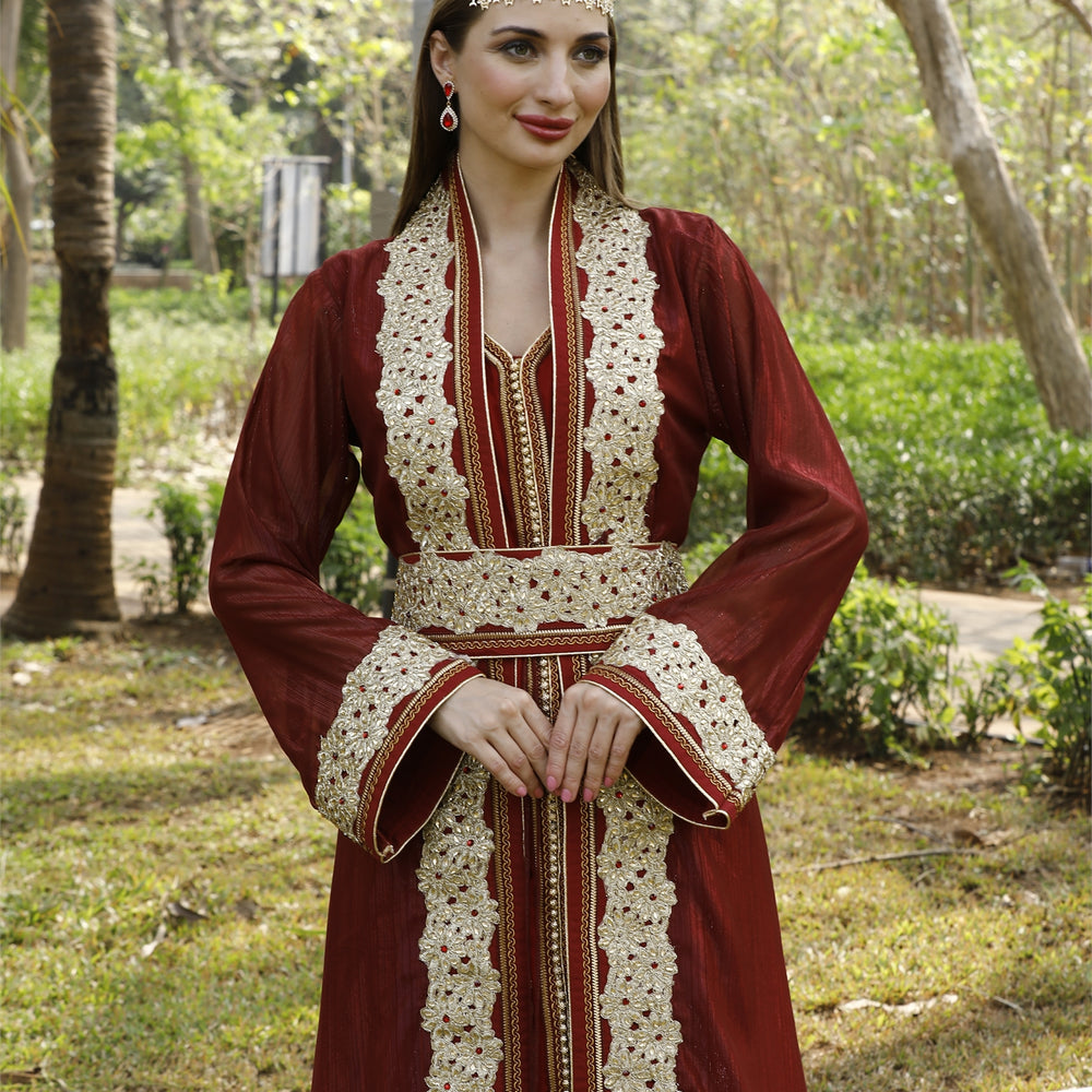 
                  
                    Maxim Creation Women Dubai Kaftan Farasha Long Maxi Dress
                  
                