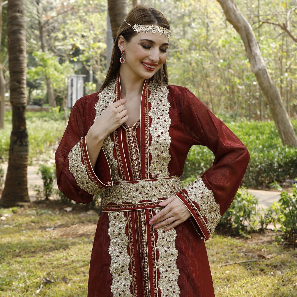 
                  
                    Maxim Creation Women Dubai Kaftan Farasha Long Maxi Dress
                  
                